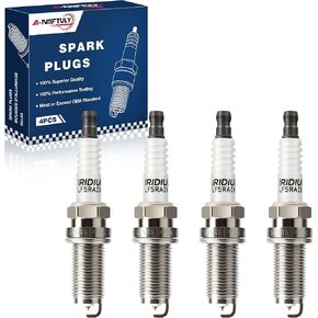 Iridium Spark Plugs 4 Pack 4469 LFR5AIX-11 Fits for 2.5 Toyota Camry RAV4 Highlander Venza Scion tC 2010 2011 2012 2013 2014 2015 2016,Nissan Altima Sentra 2002-2006 L4 2.5L