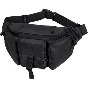 Rothco Tactical Concealed Carry Waist Pack, Black