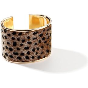 Wild Leopard Cuff Bracelet Gold Open Bangle Bracelets for Women Fashion Jewelry