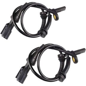 Set of 2 ABS Wheel Speed Sensors for 2008 2009 2010 2011 Ford Focus Front Left + Right