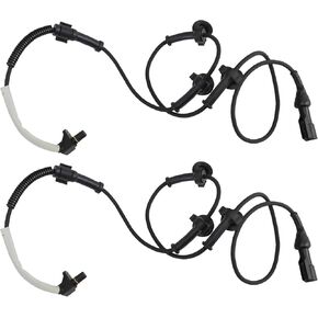 TRQ Front ABS Wheel Speed Sensor Set Compatible with 1995-2003 Ford Explorer 2003 Explorer Sport 2001-2005 Explorer Sport Trac 2000-2009 Ranger 1998-2001 Mercury Mountaineer