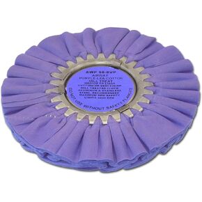 Zephyr Products AWP 58-8 VP Purple-Lea Airway Cotton Mill Treat Buffing Wheel
