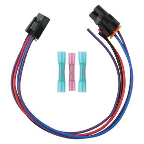 89018778 89019351 3Pins Blower Motor Resistor Connector Compatible with Chevy Silverado GMC Sierra GM Replace 15-81773