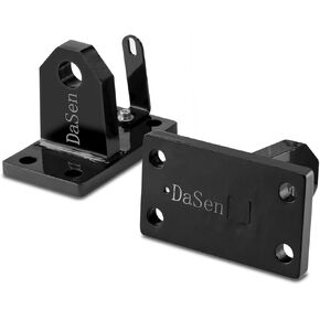 Front Tow Hooks w/Lower Bumper DaSen Heavy Duty 32" LED Light Bar Mount Kit Compatible with Dodge Ram 2500 2010-2019, Fit Ram 3500 2010-2019, Fit Ram 4500 2010-2019