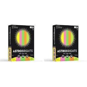 Wausau Colored Paper 24 lb. 8-1/2-inch x11-inch 500 Sheets/RM Assorted (22226)