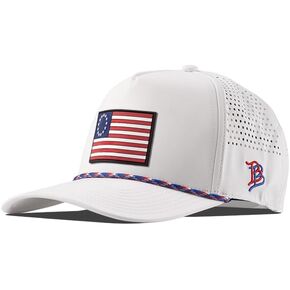 Branded Bills 1776 PVC 5-Panel Performance, Lightweight, Comfortable Baseball Cap