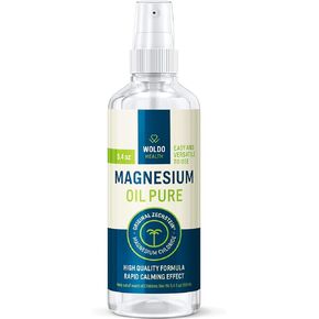 Magnesium Oil Spray Zechstein Chloride 3.4 Oz – Pure, Natural and with The Highest Concentration