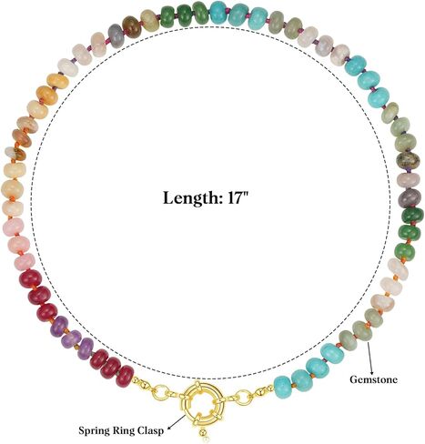 KissYan قلادة من الأحجار الكريمة مطرزة، أقراط ذهبية مكتنزة in Kuwait