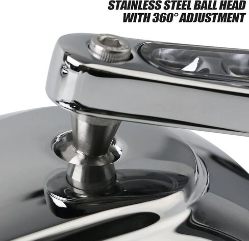 Pacewalker Muscle Rear View Mirrors with LED Turn Signals Light for H-arley Davidson VROD V-Rod VRSCF Black in Kuwait