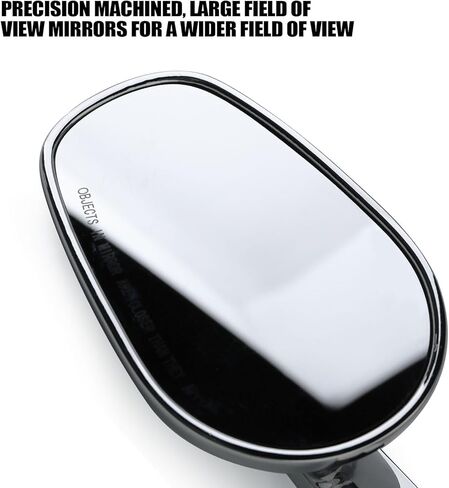 Pacewalker Muscle Rear View Mirrors with LED Turn Signals Light for H-arley Davidson VROD V-Rod VRSCF Black in Kuwait