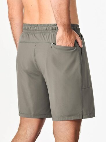 JMIERR Men's Shorts Running Athletic Shorts Waterproof Quick Dry 7" Gym Workout Breathable Shorts in Saudi Arabia