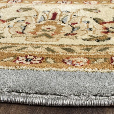 مجموعة SAFAVIEH Lyndhurst مقاس 4 بوصات أزرق فاتح/عاجي LNH312B تقليدي شرقي غير قابل للتساقط في غرفة الطعام، مدخل بهو غرفة المعيشة، سجادة منطقة غرفة النوم in Saudi Arabia