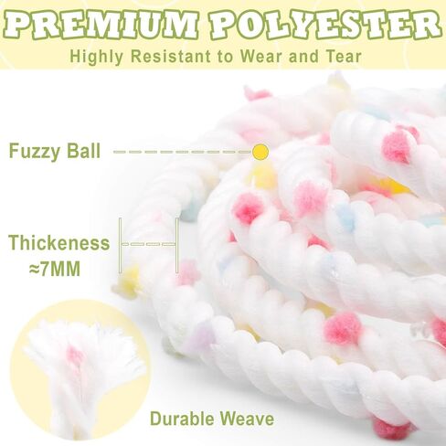 YJRVFINE Round Thick Rope Shoelaces: Twisted Shoestrings Sneakers Colored Shoe Lace - 2 Pair in Saudi Arabia