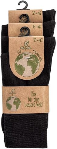 Leo Design 6 Pair Organic Cotton Dress Socks Seamless Socks Men & Women, Soft in Saudi Arabia