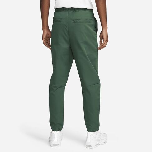 Nike Club Men's Woven Tapered Leg Pants (DX0623-323, Fir/White) in Saudi Arabia