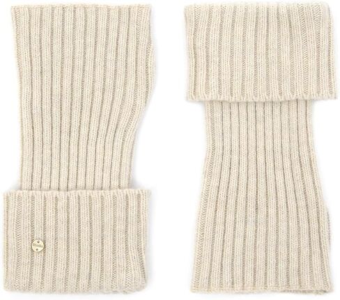 UNDERCONTROL Gold Brass Label Cashmere Blend Soft Warm Knit Touch Screen Fingerless Generous Long Gloves Korea Hand Warmer in Saudi Arabia