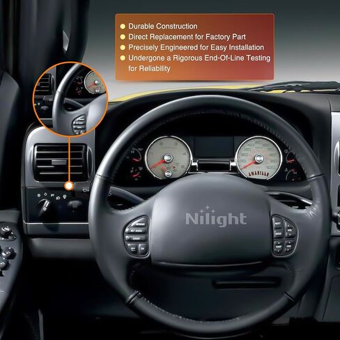 مفتاح إشارة الانعطاف Nilight متوافق مع 1992 1993 1994 1995 1996 1997 Ford F150 F250 F350 Aerostar F Super Duty 1992-1996 Ford Bronco 1992-1994 Ford F53 F59 مفتاح ممسحة الزجاج الأمامي in Saudi Arabia