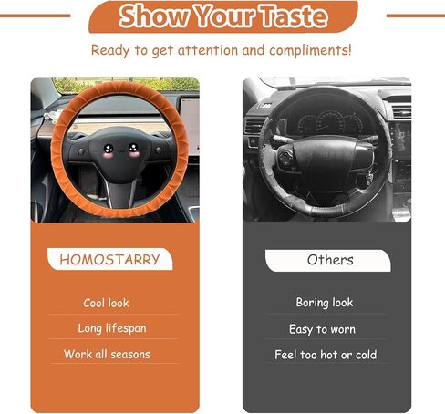 Silicone Steering Wheel Covers Black 12.6-15 inch Non-Slip Car Steering Wheel Cover for Women Men Well Grip Universal Fit for Most Cars, SUV, Pick-up Trucks in Saudi Arabia