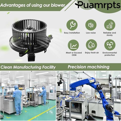 محرك منفاخ تيار متردد - متوافق مع سيارات Acur-a، Honda - MDX 2014-2020 | جواز السفر 2019-2022، الطيار 2016-2022، ريدجلاين 2017-2023 - استبدال # 79310TZ5A42 in Kuwait