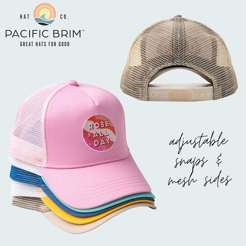Women's and Men's Adjustable Cap Mesh Side Panels Trucker Hat in Saudi Arabia