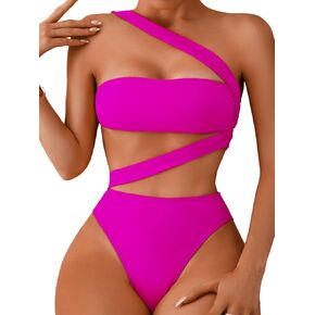 One Piece Swimsuit, Sexy Strappy Monokini, Pool Party Beachwear