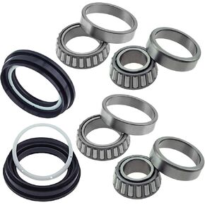 6PCS Front Wheel Bearing and Hub Assembly Fit for 1986-1990 1991 1992 1993 1994 Nissan D21 Pickup XE Base 2.4L l4 3.0L V6 / WTA5 WTA3 WS710073
