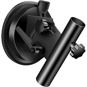 RV Suction Cup Flag Holder, RV Flag Pole Mount with Angle Adjustable, Heavy-Duty Suction Cup for RV, Camper, Trailer