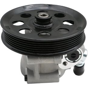 Chefull 20-0880045 Power Steering Pump with Pulley Fit for 2011-2016 Ford for F-450 Super Duty F-550 Super Duty V10 6.8L, BC3Z3A696B