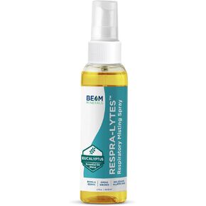 Beam Minerals Respra-Lytes | Sinus-Opening Electrolyte Misting Spray | with Fulvic Mineral Complex and Essential Oils That Support Respiratory Health | 2 Fl Oz