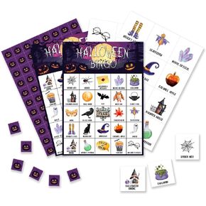 Chinese New Year Bingo Cards, Chinese New Year Game for 24 Players, Spring Festival Games for Family Friends New Year Activities, Holiday Party Favors Supplies Decorations(10)
