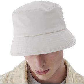 UNDERCONTROL Side Logo Label Twill Cotton Stitch Detail Sun Beach Cap Four Seasons Unisex Basic UV Protect Bucket Hat Korea