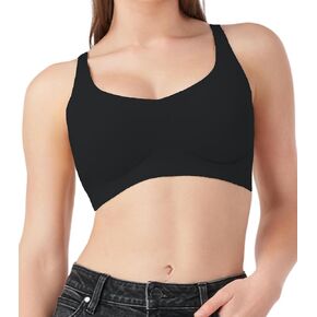 DAVID ARCHY Wireless Seamless Bras for Women No Underwire Full Coverage Bralette Comfortable Push up Soft Everyday Bra