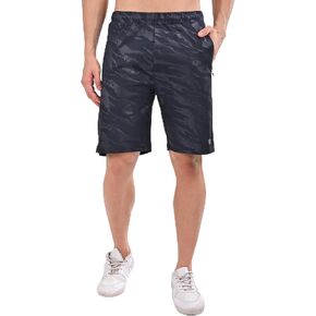 VIROH Men's Camouflage Athletic Shorts with Quick-Dry Fabric, Zipper Pockets, Shorts