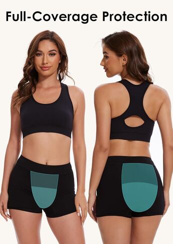 Overnight Period Shorts For Women, Leak-proof, Heavy Flow, Menstrual Absorbent Boyshorts in Kuwait
