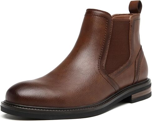DECARSDZ Men's Chelsea Boots Casual Classic Comfy Slip-On Suede Chukka Mens Ankle Boot in Kuwait