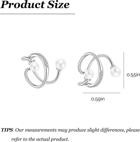 Ear Cuffs Non Piercing Chunky Ear Cuff Earrings for Women Trendy Stuff Gold Fake Earrings Non Pierced Clip on Cartilage Earring Set Jewelry Stocking Stuffers for Women in Saudi Arabia