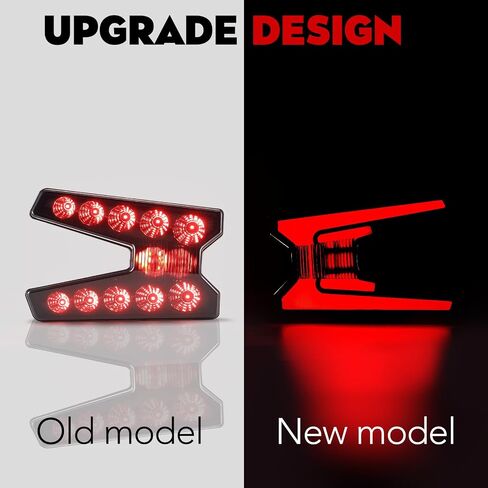 A & UTV PRO LED Tail Lights for Kawasaki KRX 1000 2020-2024 2025, Rear Brake Taillights Stop Lamps for Kawasaki KRX4 1000 2020-2024 2025 Assembly Accessories, Replace OEM # 23024-0005, Smoked, 2PCS in Saudi Arabia