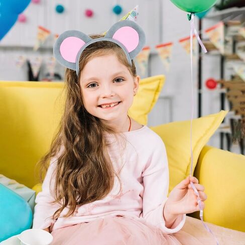 Cute Headband Mouse Headband Monster Headband Green Ogre Ears Headband Birthday Halloween Christmas Party Animal Ear Headband in Saudi Arabia