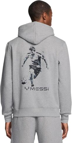 سويت شيرت بغطاء للرأس للرجال من ميسي، بلوفر بغطاء للرأس برباط، مقاس مريح in Kuwait