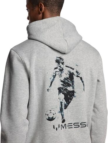 سويت شيرت بغطاء للرأس للرجال من ميسي، بلوفر بغطاء للرأس برباط، مقاس مريح in Kuwait