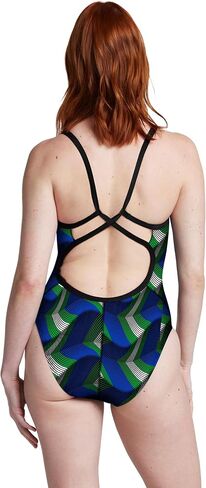 Speedo 800241142112/38 St Vortex Maze Flyback 1Pc Team Royal Blue Bright Green 12/38 in Saudi Arabia