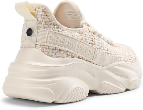 DREAM PAIRS Women Platform Chunky Fashion Sneakers Slip on Walking Stylish Lightweight Classisc Casual Sneaker in Saudi Arabia