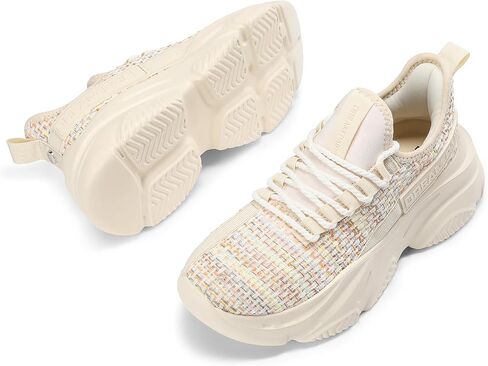 DREAM PAIRS Women Platform Chunky Fashion Sneakers Slip on Walking Stylish Lightweight Classisc Casual Sneaker in Saudi Arabia