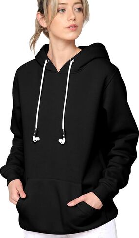 Made By Johnny Women's Active Casual Zip-up Hoodie Jacket Long Sleeve Comfortable Lightweight Sweatshirt in Saudi Arabia