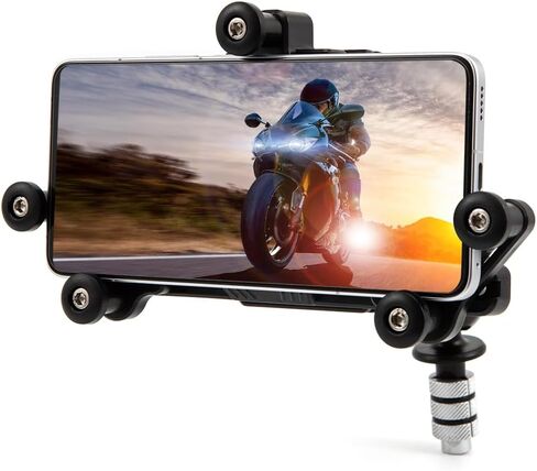Motorcycle Phone Mount fit for Fork stem Hole 12mm -25mm for GSX-R750 CBR954RR VFR 800 Nin-ja 650 Phone Holder (Type B) in Kuwait