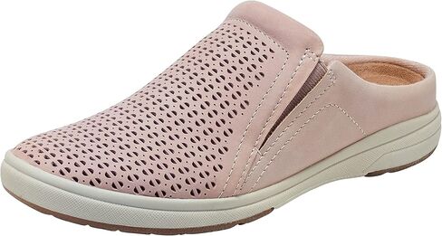 Earth Origins Women’s Emilia Sneaker I Slip-On Leather Clog with Breathable Cutouts for Everyday in Kuwait