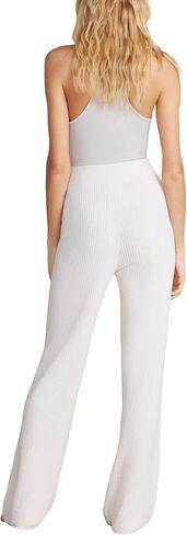 Barefoot Dreams womens Cozychic Ultra Lite® Rib Rolled Edge Pants in Saudi Arabia