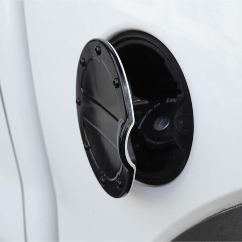 Voodola غطاء خزان الغاز غطاء حشو الوقود الكسوة متوافق مع 2009 2010 2011 2012 2013 2014 Ford F150 الملحقات الخارجية ABS ألياف الكربون in Kuwait