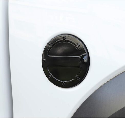 Voodola غطاء خزان الغاز غطاء حشو الوقود الكسوة متوافق مع 2009 2010 2011 2012 2013 2014 Ford F150 الملحقات الخارجية ABS ألياف الكربون in Kuwait
