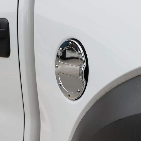 Voodola غطاء خزان الغاز غطاء حشو الوقود الكسوة متوافق مع 2009 2010 2011 2012 2013 2014 Ford F150 الملحقات الخارجية ABS ألياف الكربون in Kuwait